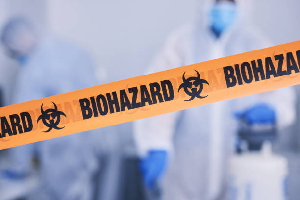 Professional Biohazard technician working in Clearlake, CA